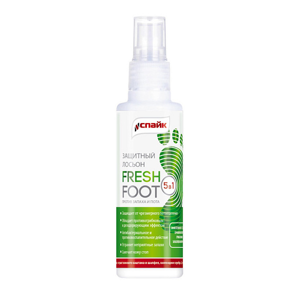 Лосьон против запаха и пота FreshFoot купить недорого в Самаре от производителя С-Пластик